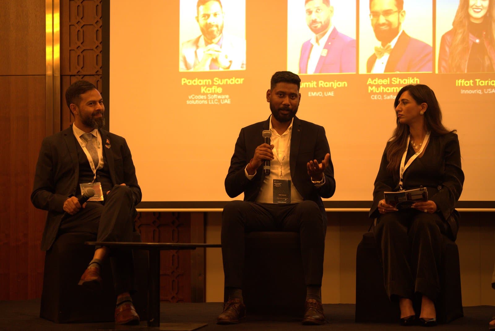 Three-panelist discussion